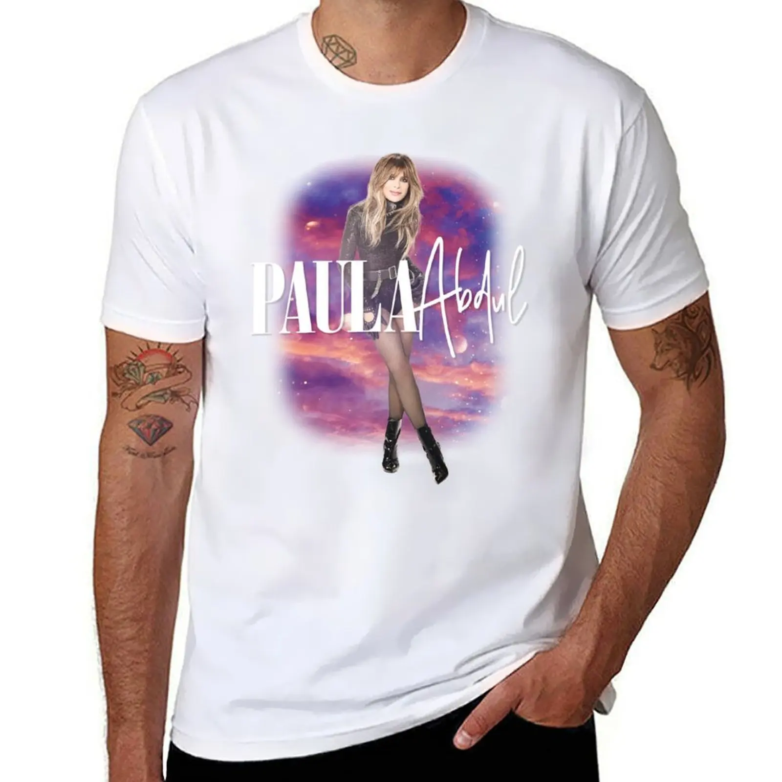 

Paula Abdul Universe T-Shirt man t shirt cotton high quality man t shirt summer T-Shirt