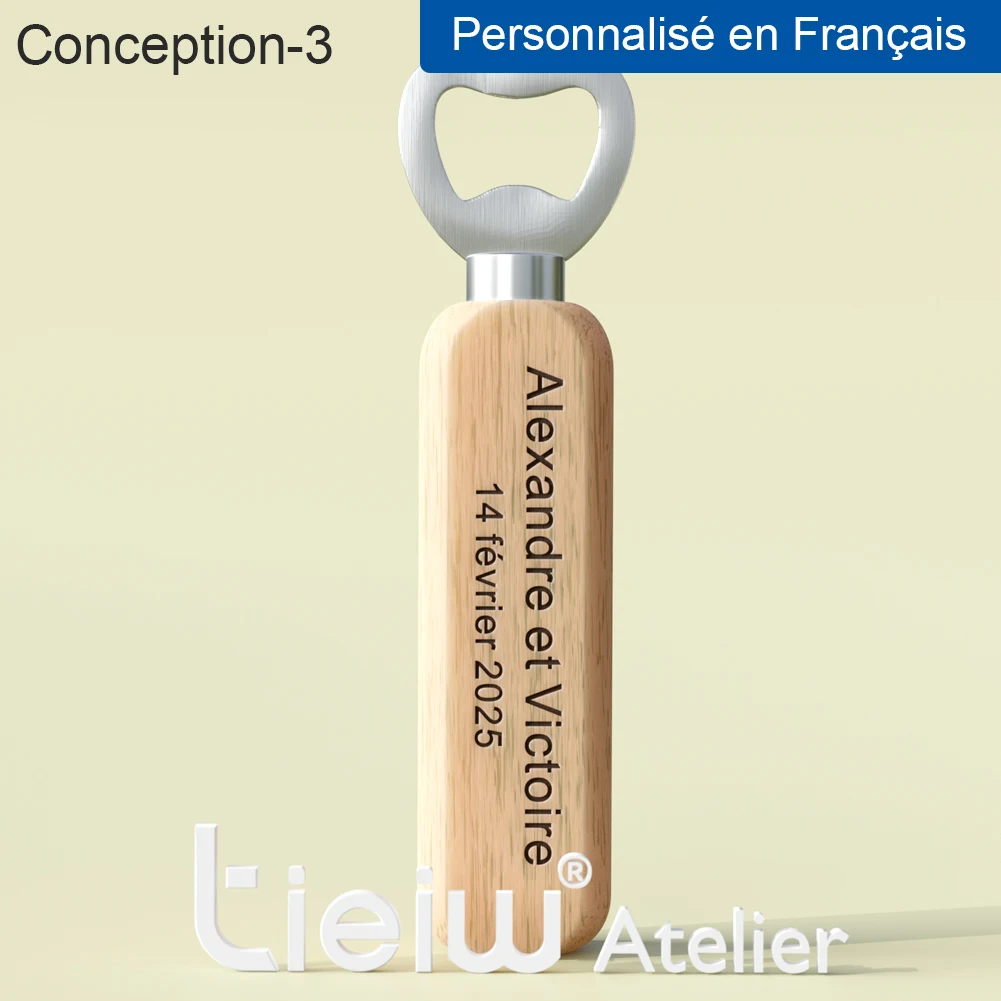 12 STKS Aangepaste Huwelijkscadeau Flesopener Bruiloft Gunsten voor Gasten Gepersonaliseerde Houten Opener als Cadeau voor Bruiloft Decoratie