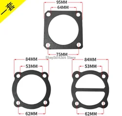 2.2KW3HP3KW 4HP 0.25/0.36 Air Compressor Fitting Paper O-Ring Valve Gasket 3 in 1
