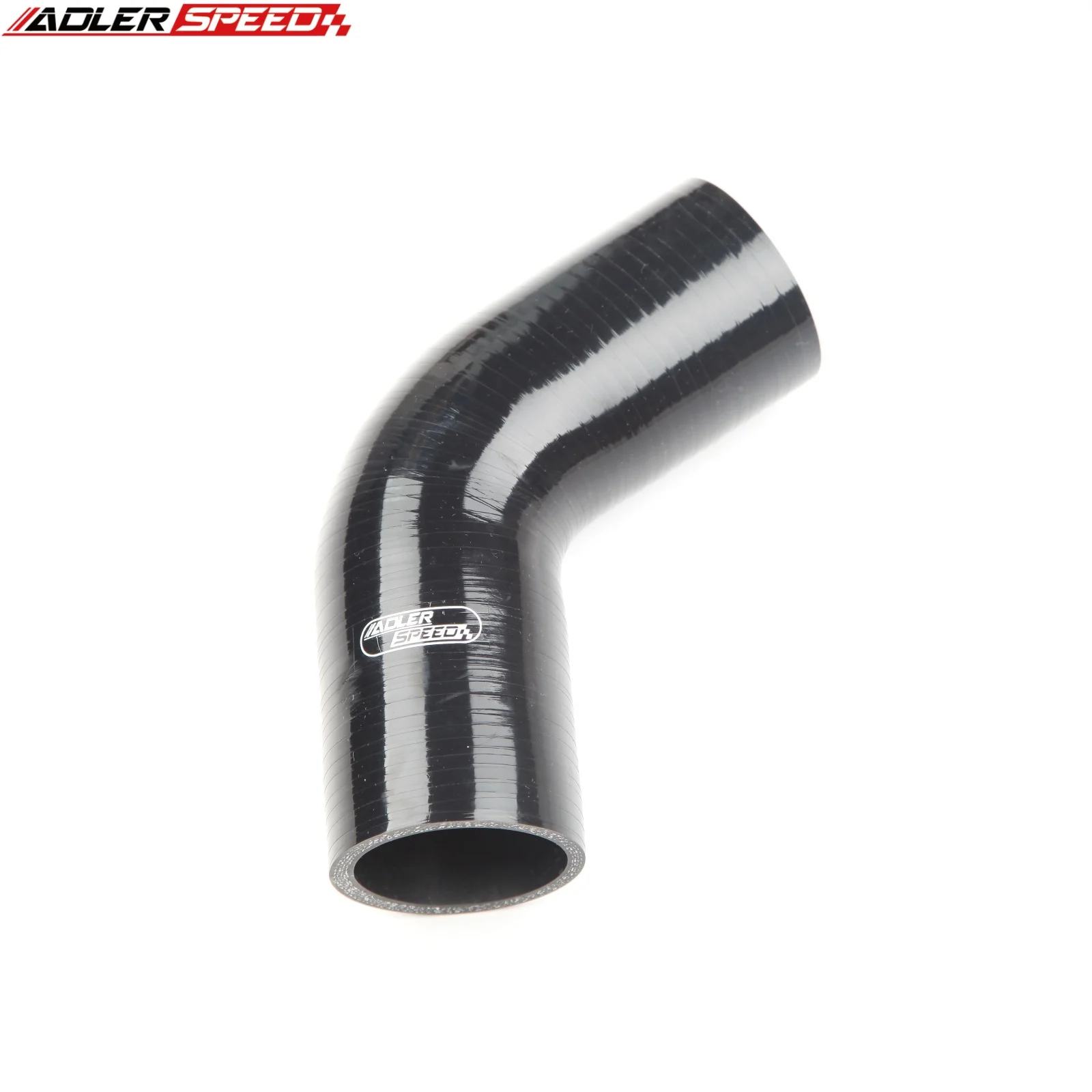 60-Grad-Silikon-Winkelschlauch 38 45 51 57 63 70 76 83 89 mm Gummi-Verbindungsrohr für Ladeluftkühler-Kaltluftansaugschlauch