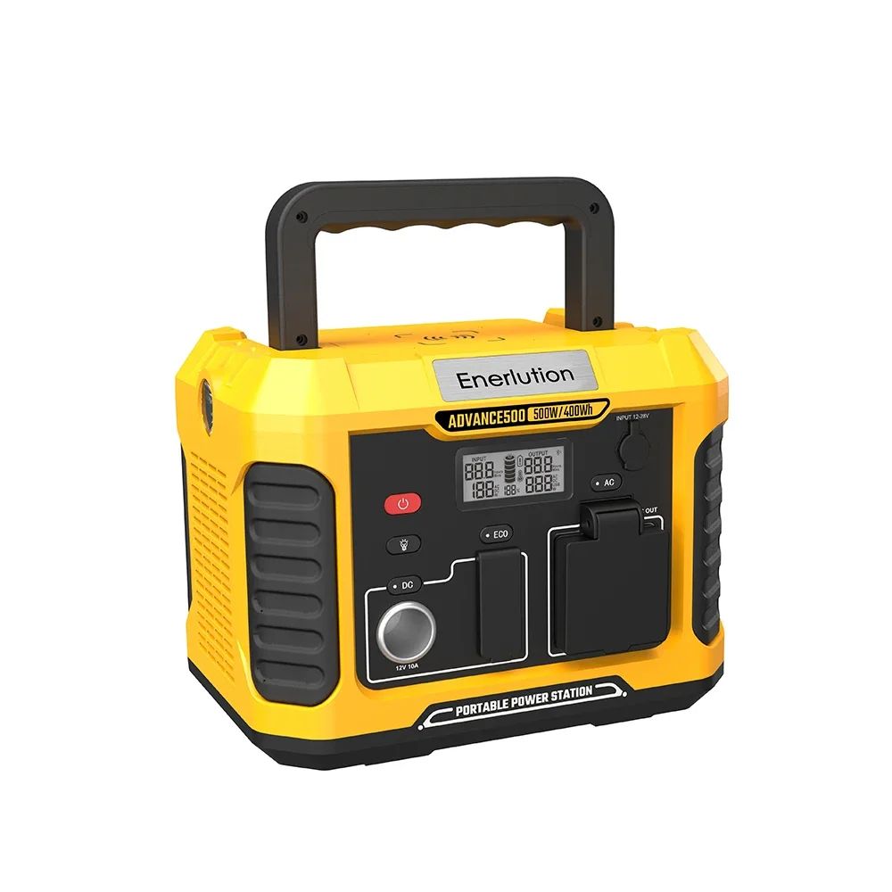 

Fast Charge 500W Portable Power Station Solar Ready Lithium Battery Outdoor Charger for Electronics and Appliances