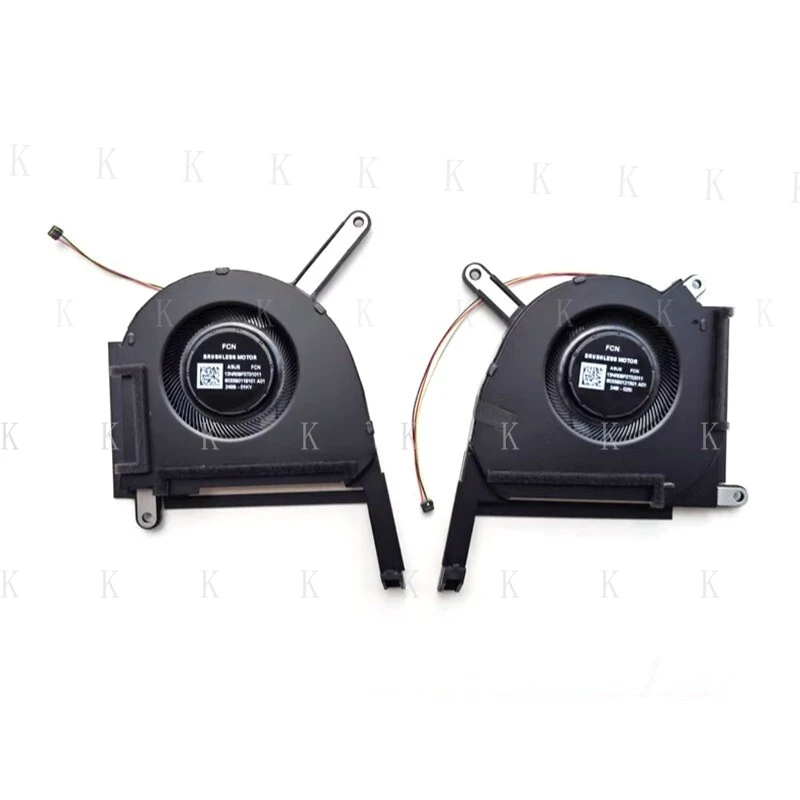 C   New CPU GPU Fan DC12V For ASUS TUF Gaming F17 FX707Z A17 FA707R RTX3060/3070