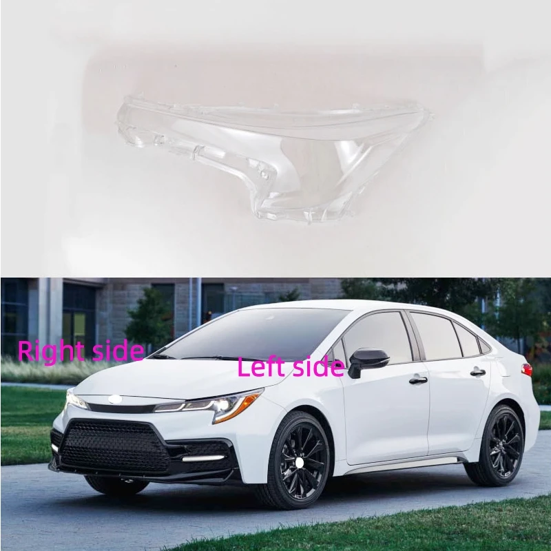 

For Toyota Corolla Levin 2019 2020 2021 Car Headlight Shell Headlamp Cover Replace Lamp Shade Headlamp Lens Glass