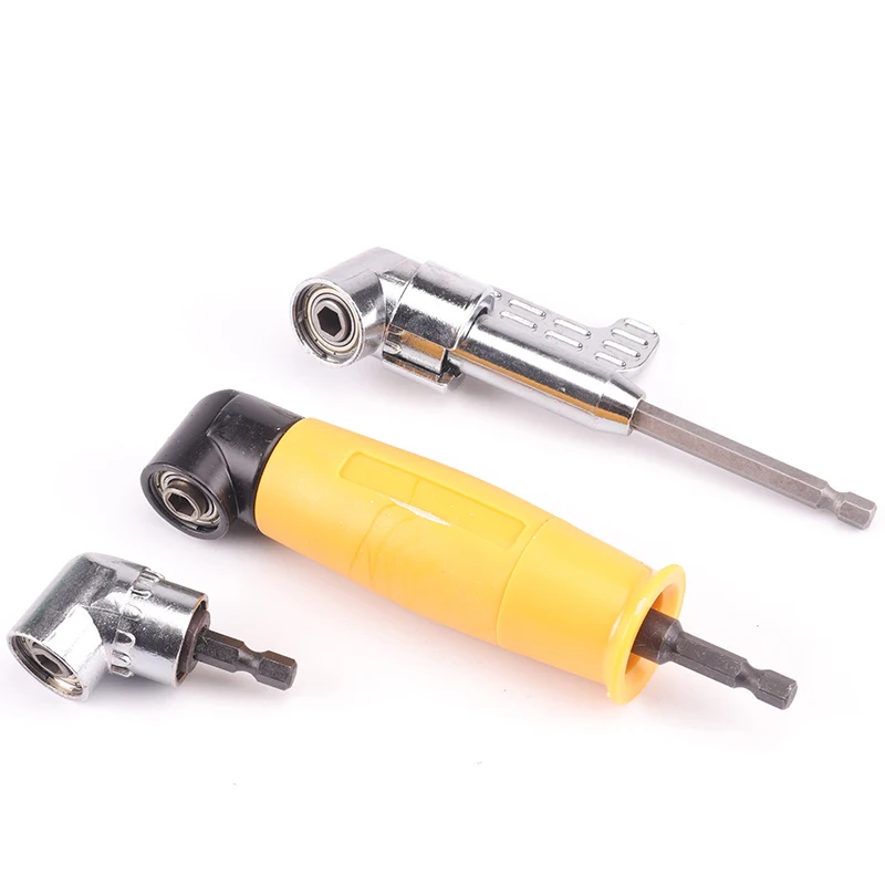 Batch head corners Turning screwdriver Electric drill 90 degrees turn electric corner universal right angle socket extension