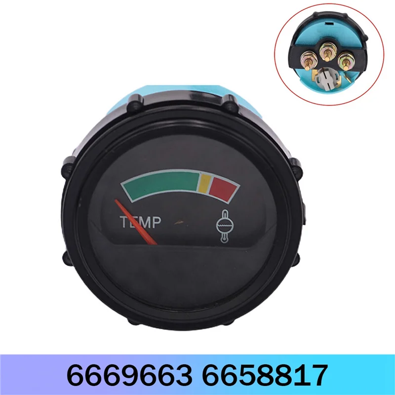 FFYY-6669663 6658817 Coolant Temperature Gauge For Bobcat MT50, MT52, MT55, MT85, S175, S70 Replacement Parts