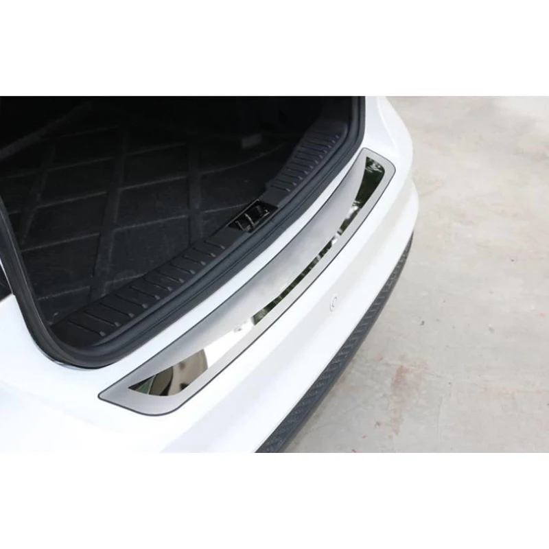 1PC Car Styling for Ford Focus 3 MK3 2012-2015 Stainless Steel Back Rear Trunk Sill Scuff Plate Protection Pedal Cover