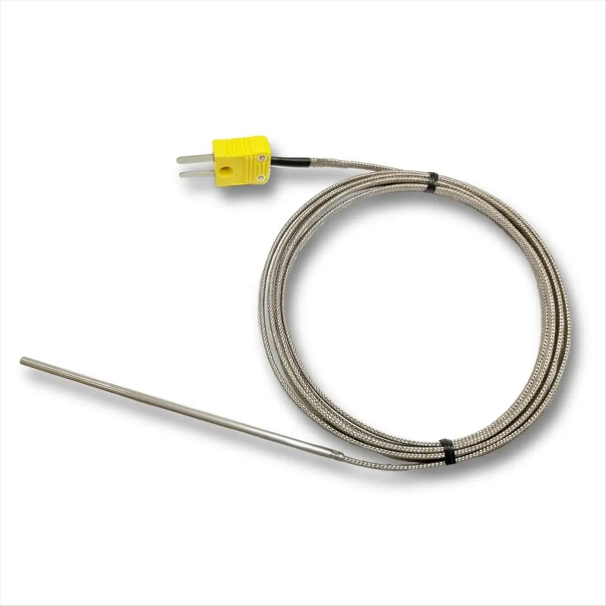 -K02H3-100 K-Type Thermocouple Metal Probe Suitable for Furnace K-Type Input Instrument Thermocouple Sensor-BCBW
