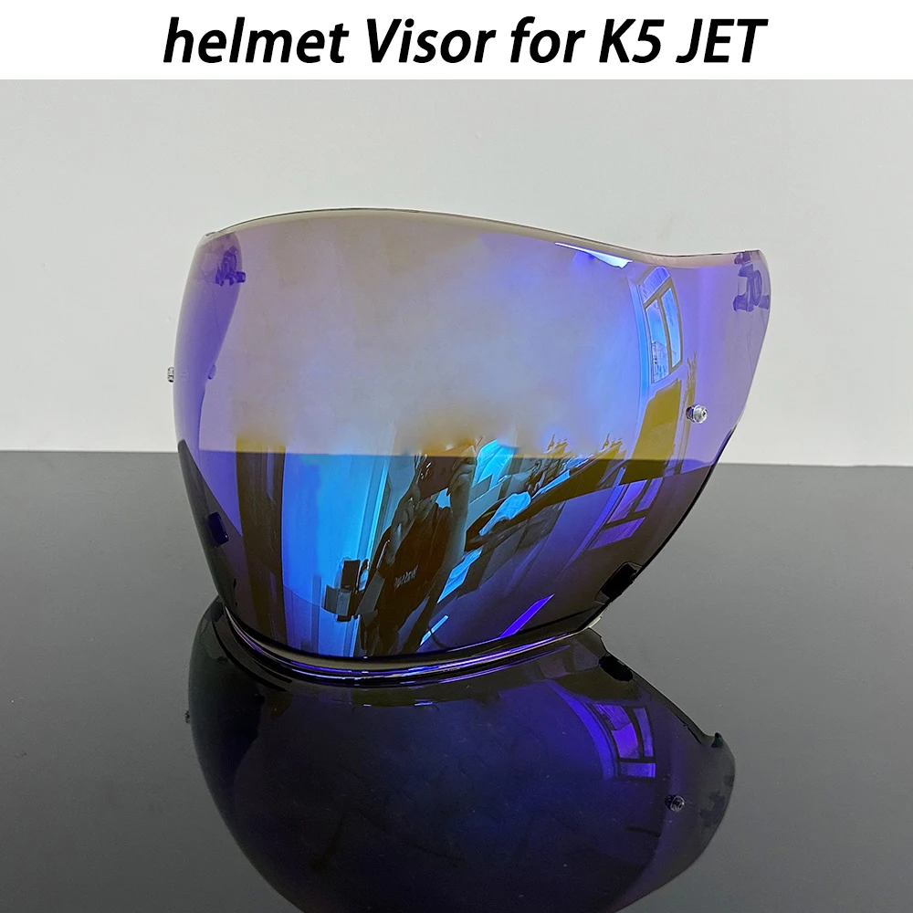 Visera para casco de motocicleta para cascos AGV K5 JET, protector de lente de repuesto, gafas de cristal para parabrisas