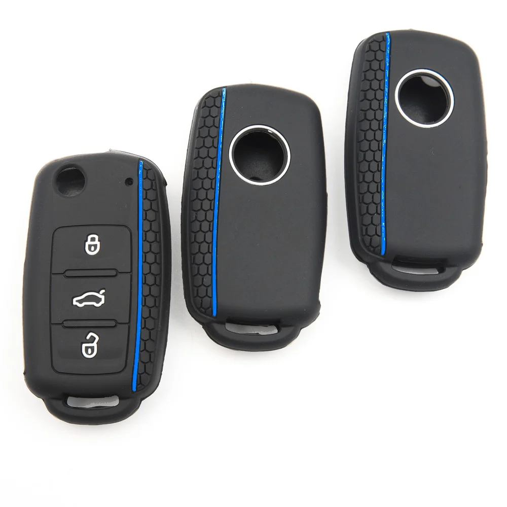 Key Case Cover For Volkswagen Golf Passat Jetta Lavida Bora Santana High Quality Comfortable Grip Protector Smooth Finish