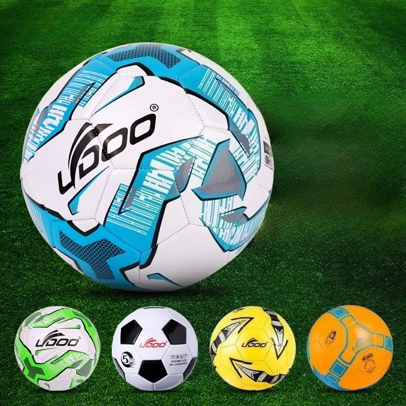 

PU Material High Quality Soccer Balls Official Size 5 Team Outdoor Football Match Game Football Training Ballon De Foot