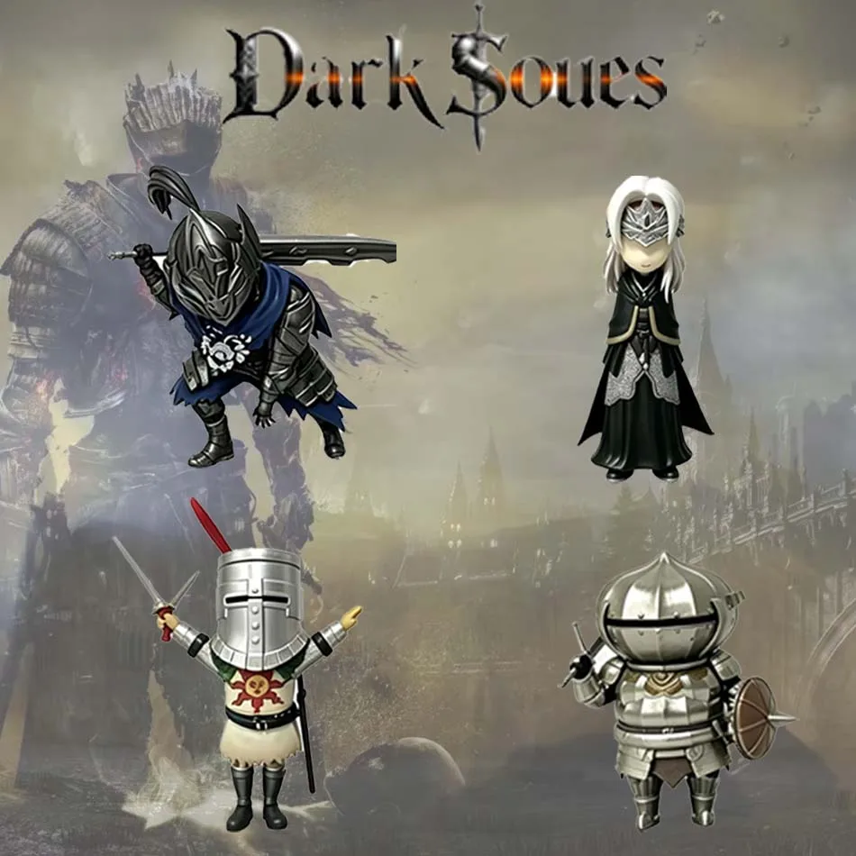 AA hot sale Dark Souls Figure Solaire Siegmeyer Oscar Ornstein Artorias Action Figure Pvc Statue Collection Model Toys for Gifts view 2