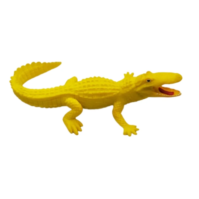 Forest Simulation Crocodile Lizard Model Soft Rubber Reptile Early Childhood Education Cognitive Props Halloween Funny Toys