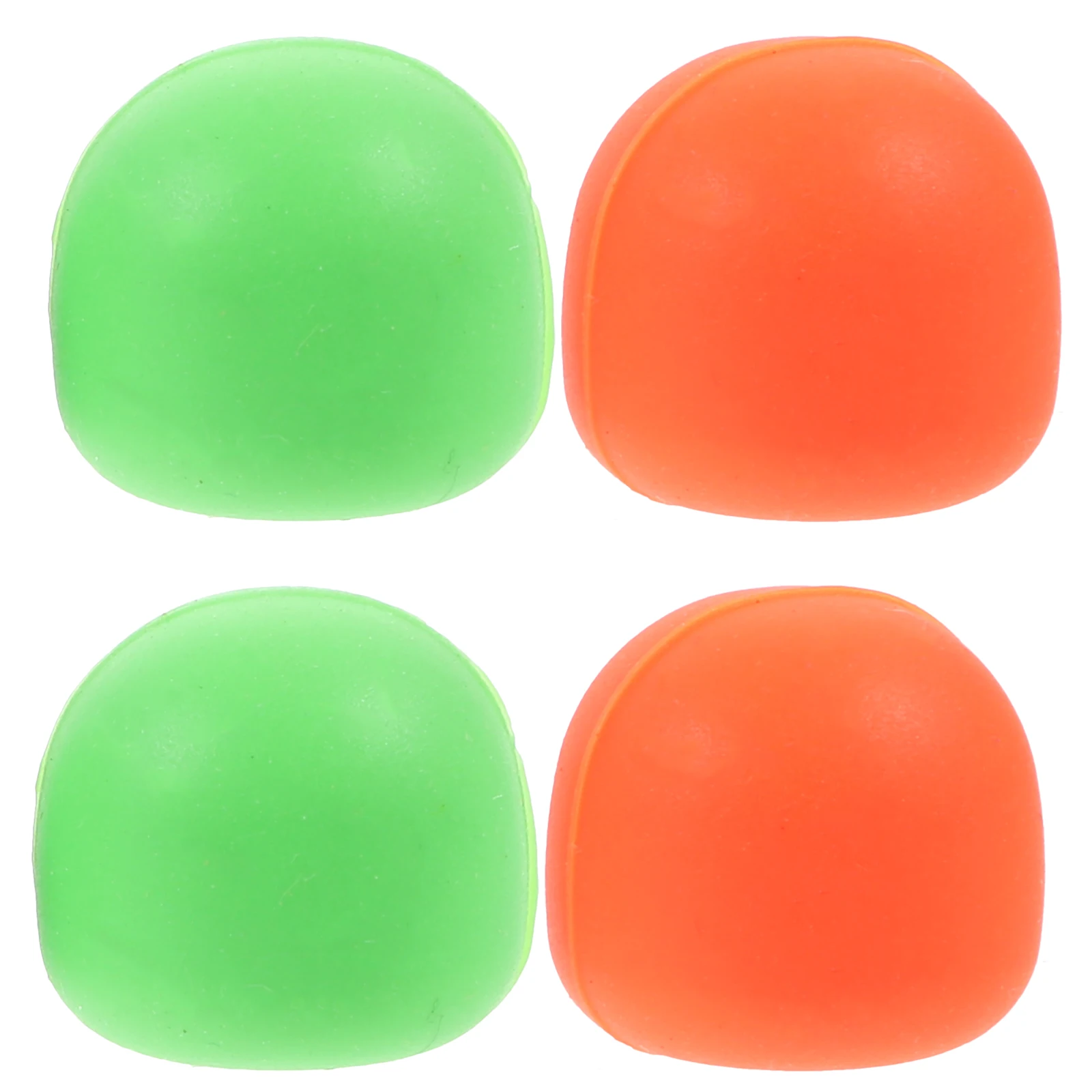 

2 Pairs Mute Silent Drum Stick Head Drumstick Tips Silica Gel Dampener Silicone