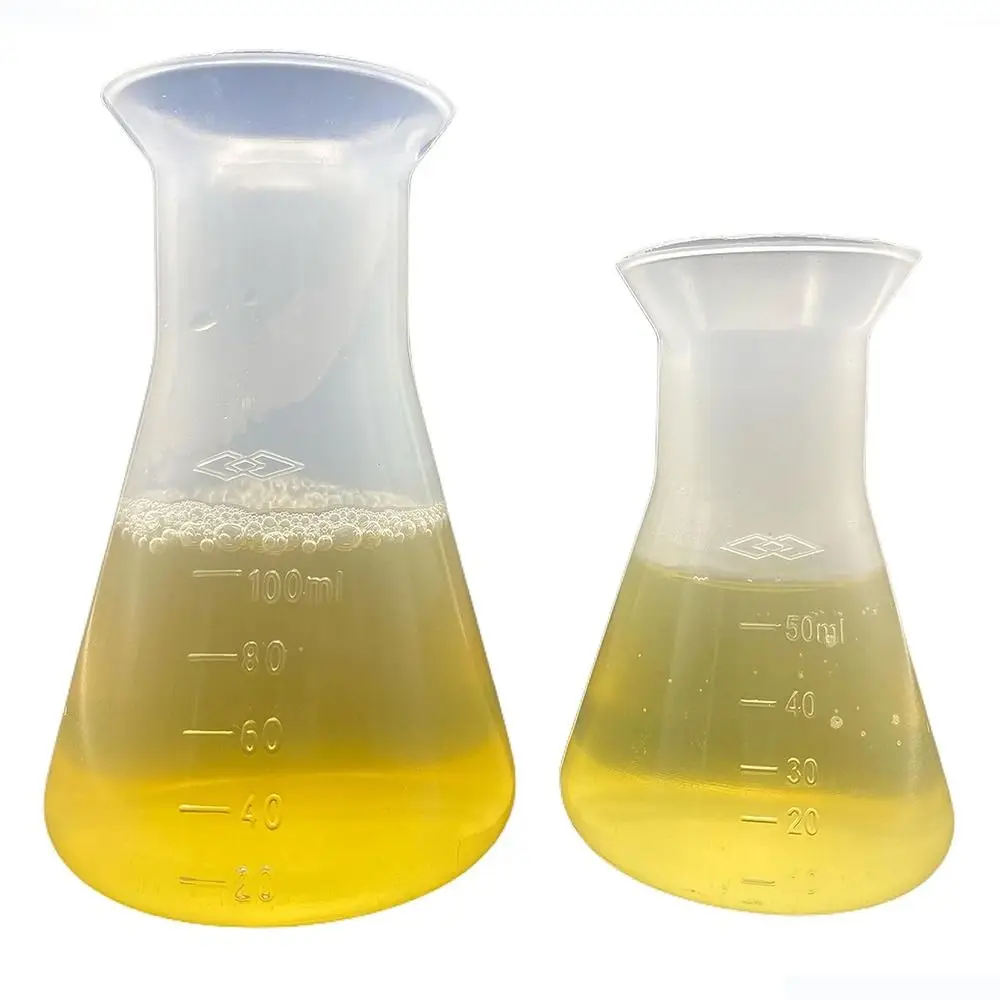 1/2Pcs 50ml 100ml Plastic Erlenmeyer Flask Polypropylene Clear Education Learning Tool Conical Bottles Laboratory Chemical