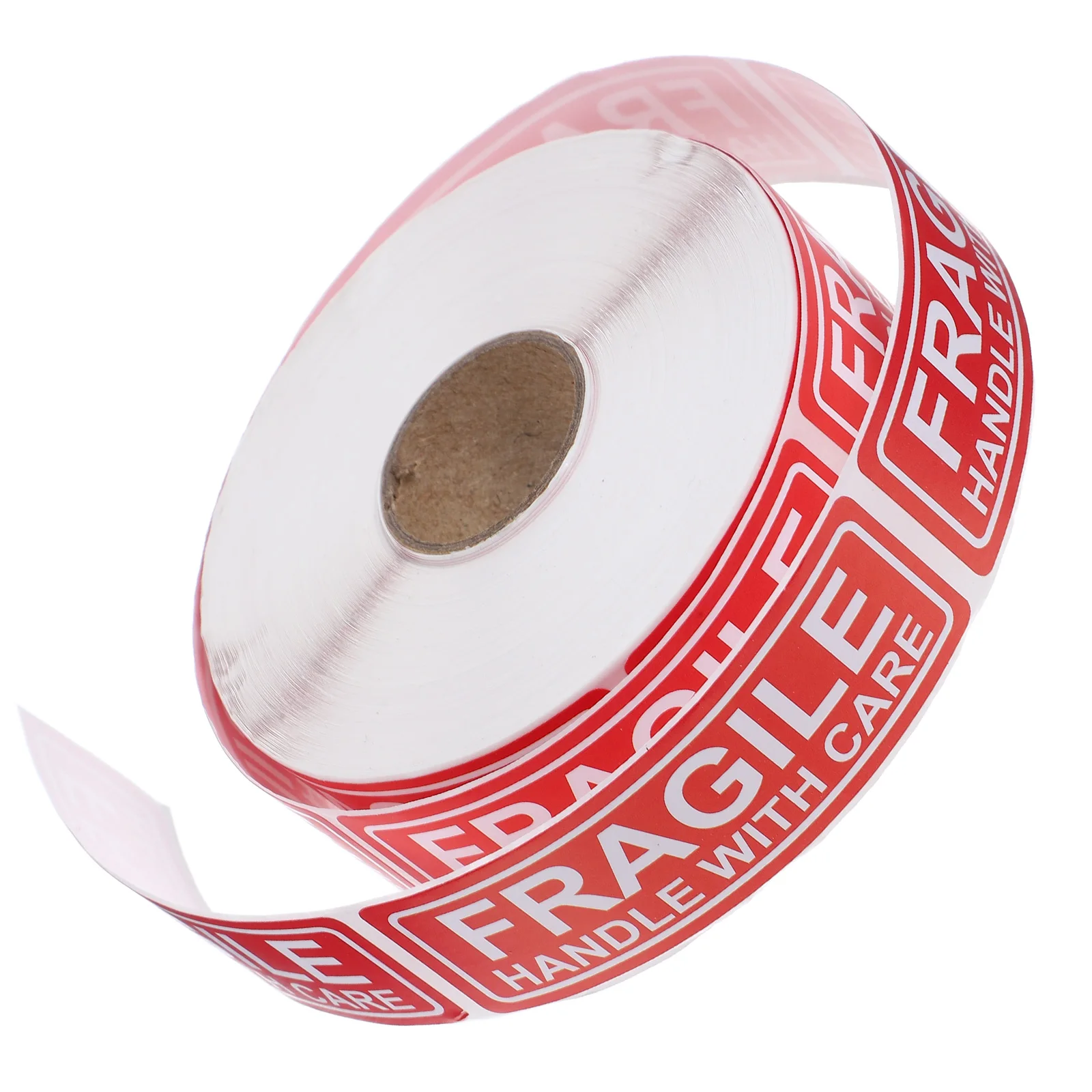 

1 Roll Fragile Handle With Care Shipping Stickers Adhesive Warning Labels Glass Ceramic Packaging Tape Moving Luggage Decals