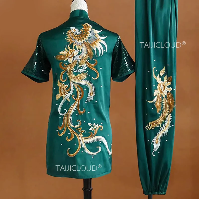 Custom Martial Arts Performance Wear, Tai Chi Uniforms, Changquan Kung Fu Suits, Embroidered Wushu Competition Uniforms - Tailor - Image 3