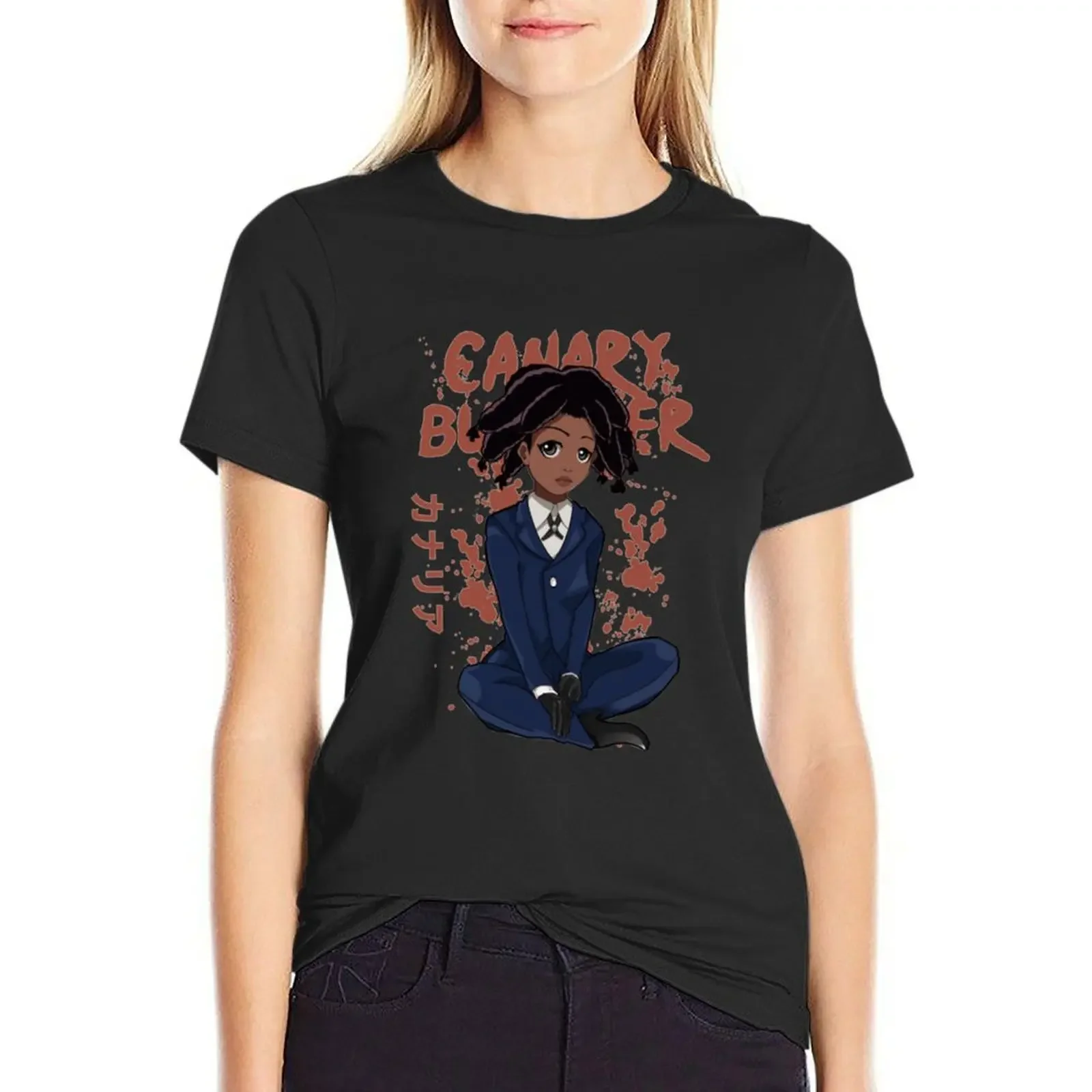 

Canary Hun.ters.XXX - Hun.ters.XXX - T-Shirt anime clothes quick drying plus sizes T-shirts for Women