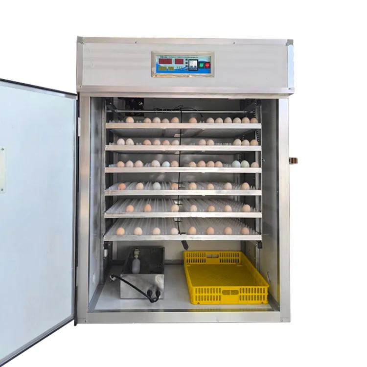 Factory Wholesale HZ-1056 Egg Incubator Automatic Hatching Machine Chicken Egg Hatcher Duck Goose Quail Solar System for Farming