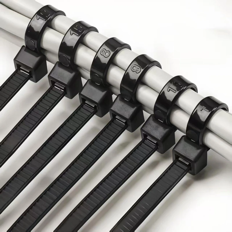 

100 шт. самоблокирующаяся пластиковая нейлоновая стяжка, черный крепежный ремень, набор кабельных стяжек, крепежная стяжка на молнии, обертывания, стяжка