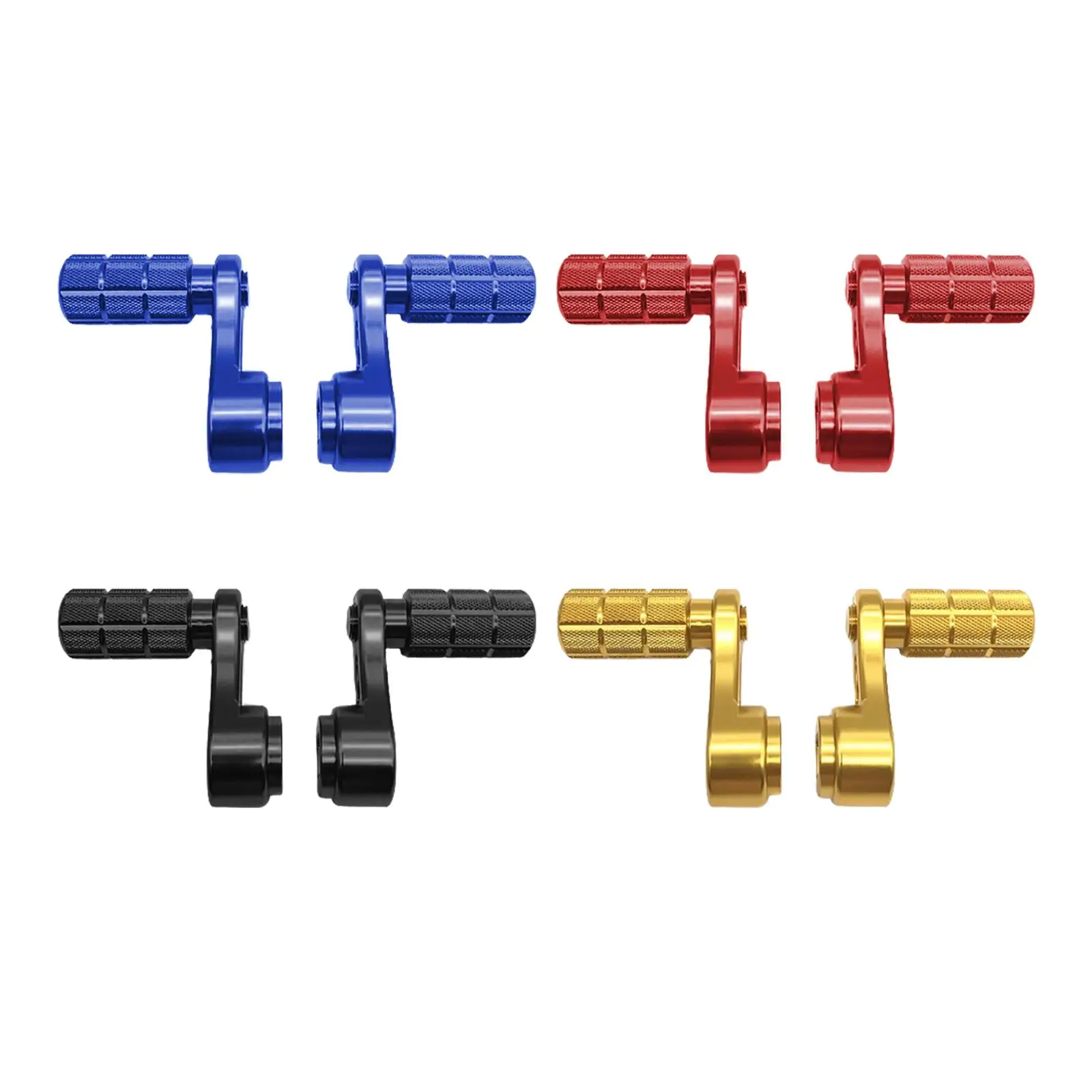 2 قطعة أوتاد مسند القدم الدواسات إصلاح الملحقات قطع غيار التجميع الكهربائية