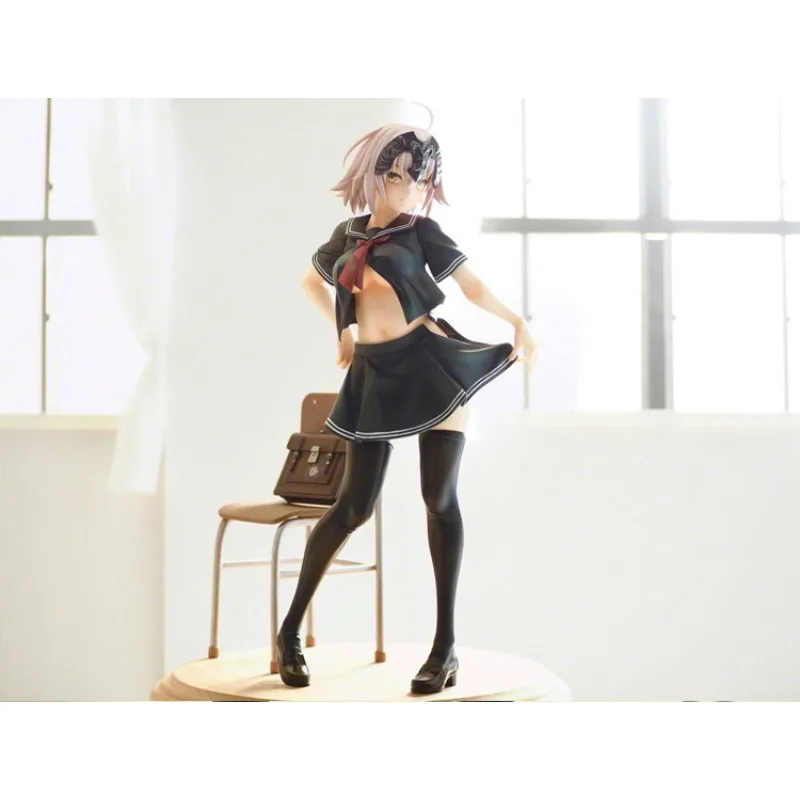 

New Anime GK Fate Jeanne Alter Kawaii Figure Resin DIY Assembly White Model Toys Doll Ornament Gifts