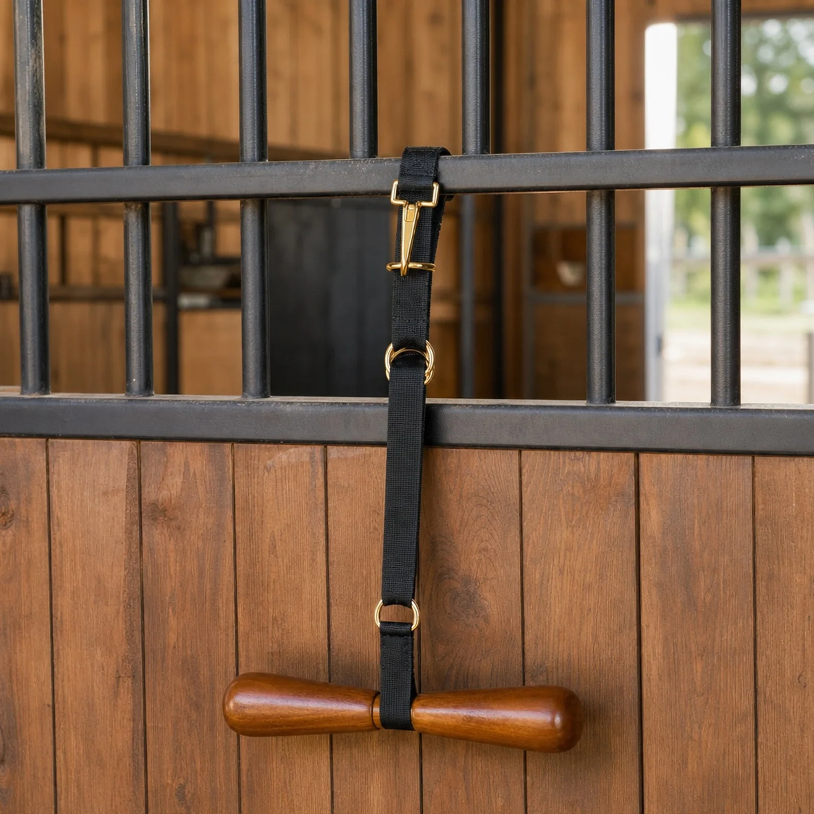Portable T-Shaped Saddle Rack Wall Mount Saddle T Hanger Lightweight Equestrian Gear Organizer for Home Stable Horse Trailer