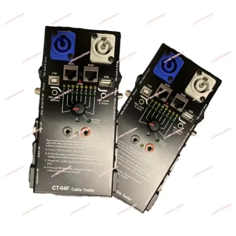 

CT-20, CT-04F multifunctional cable tester, USB/RJ45/HDMI/audio cable/XLR signal cable tester, can measure 15-20 types of cables