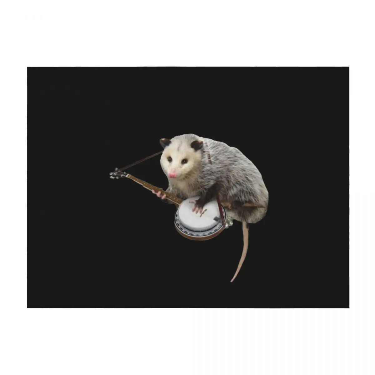 بطانية رمي البانجو من Opossum يغطي أرائك زينة عيد الميلاد والبطانيات المزخرفة #2