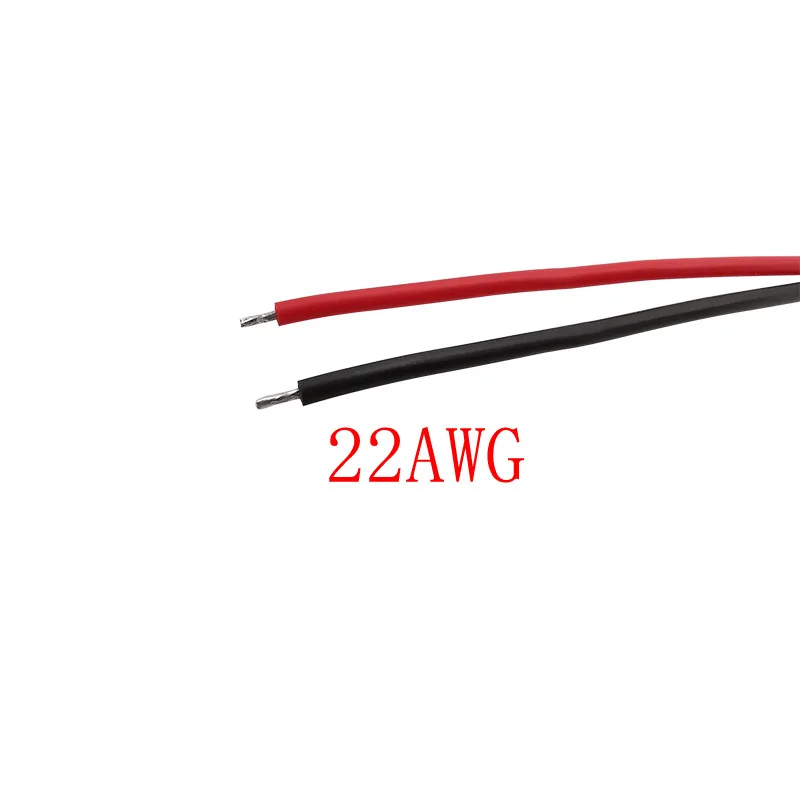 10Pcs JST XH 2.54mm Pitch 2/3 Pin Plugs 1/2S Balancer Cable RC Lipo Battery Balance Charger Plug Connector Silicone Wire 22AWG