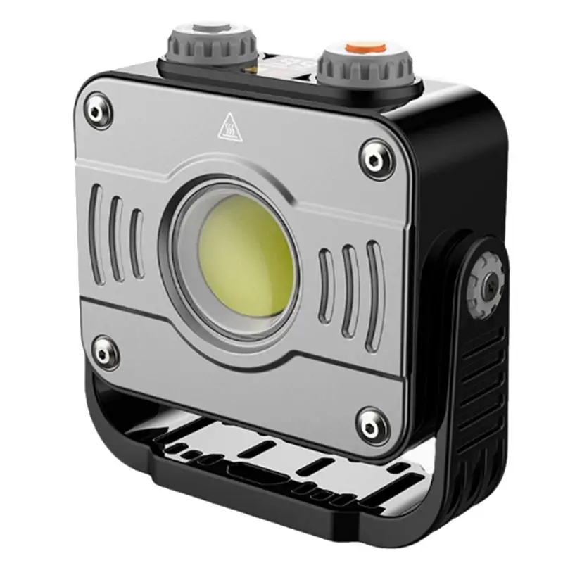 Feb.Work Floodlight Strong LED COB Camping Tent Lamp Rechargeable Waterproof Emergency Portable Lanterns Stepless Dimming