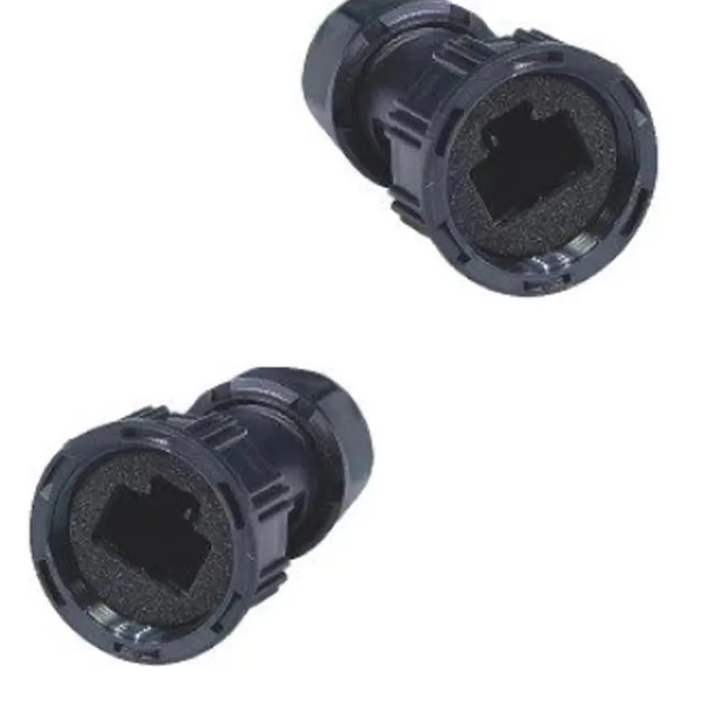 IP67 Waterproof Industrial-Grade D-Type Cat6 RJ45 Network Module – Round Connector with USB 3.0 & HDMI Circular Socket
