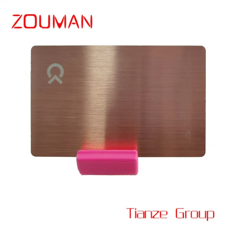 Custom , Custo Color 13.56hz N 213 etal Card RFID  Busins Card