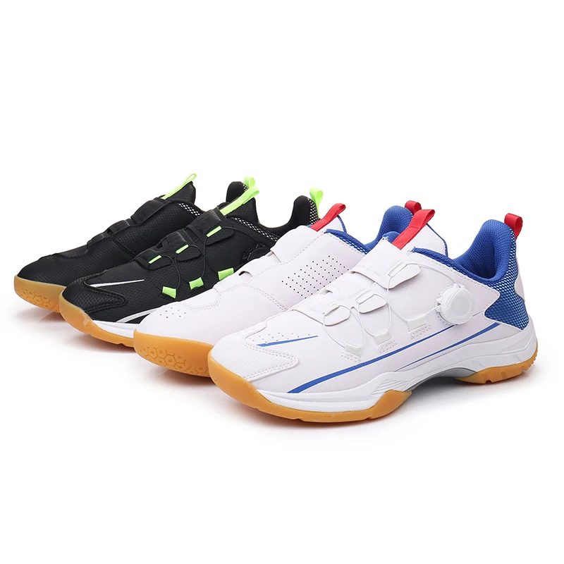 Younick Badminton Shoes Lightweight Men's Shoes Breathable, Anti slip, Durable Training Shoes Foreign Trade Table Tennis Sports