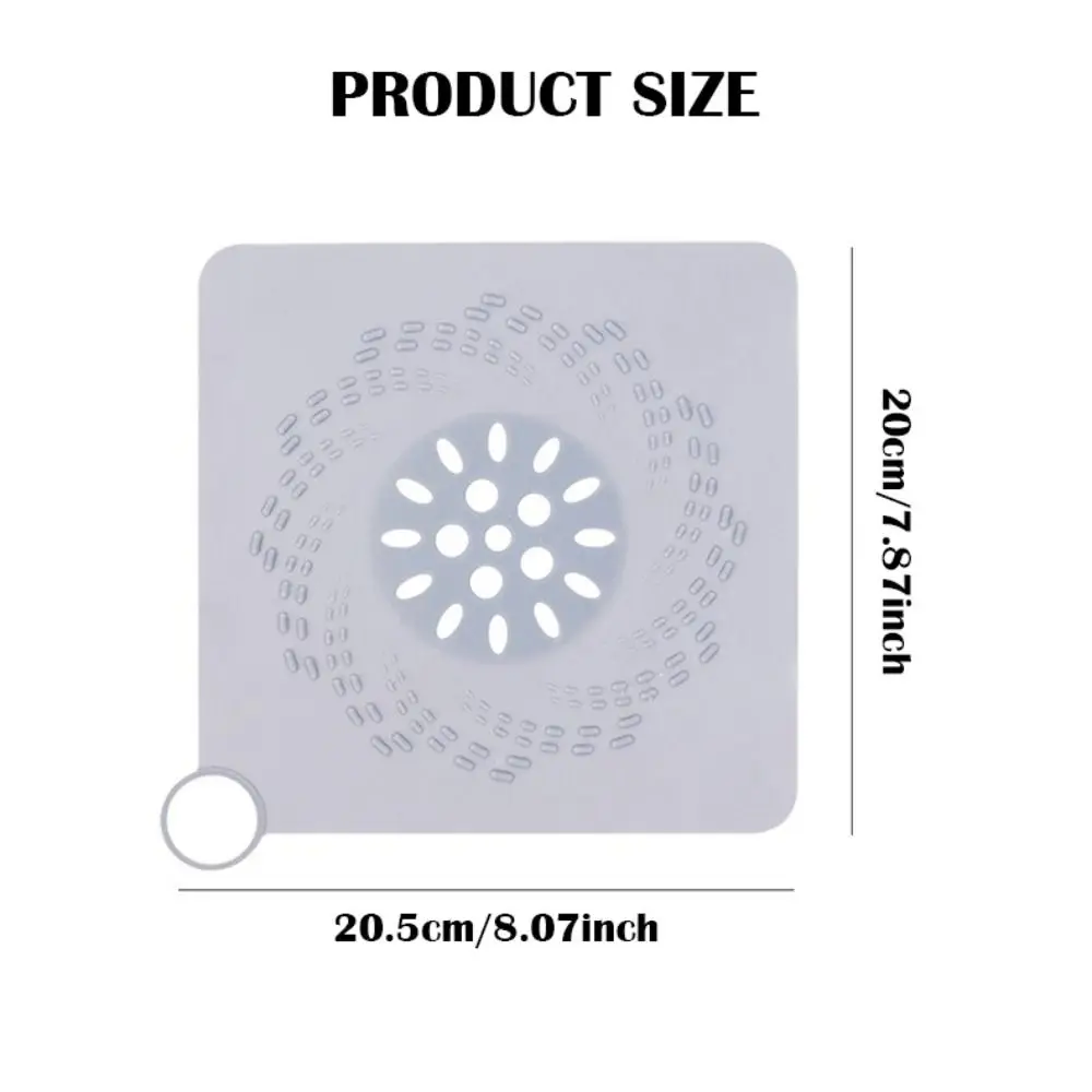 2024 Silicone Deodorant Pad Anti-insect Anti-Odor Floor Drain Filter Kitchen Household Sink Strainer Toilet