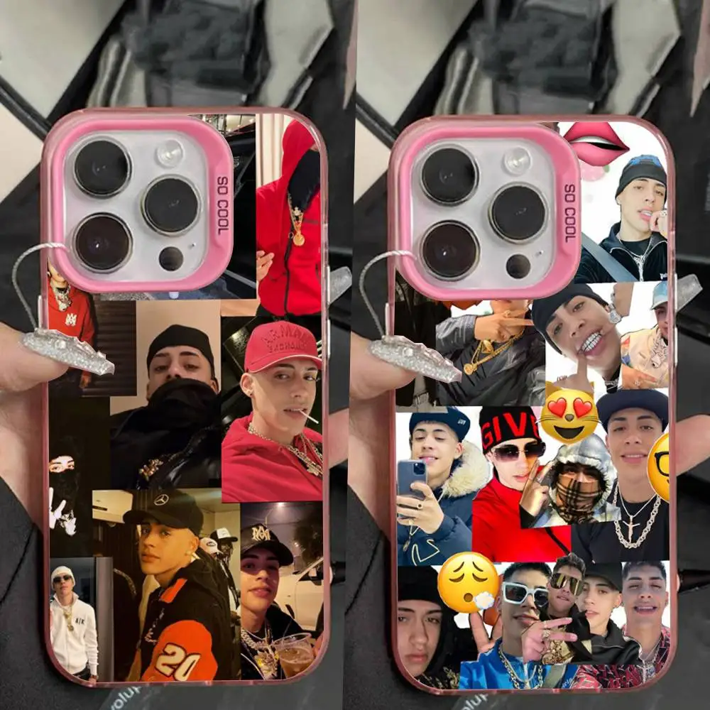 

Cris MJ Phone Case For iPhone 16,15,14,13,12,11,Pro,Max,Plus,Mini,XS,SE Anti Fall Pink Matte Hard Bumper
