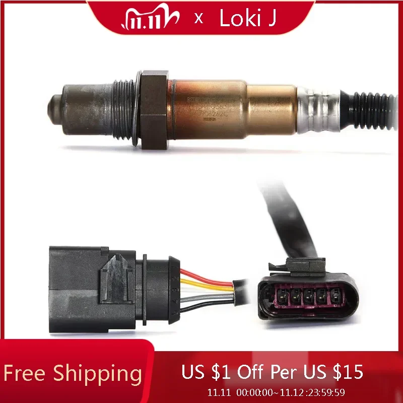 Loki J 8K0906262C Oxygen Sensor Front For Audi A5 Q5 Q7 Q5L