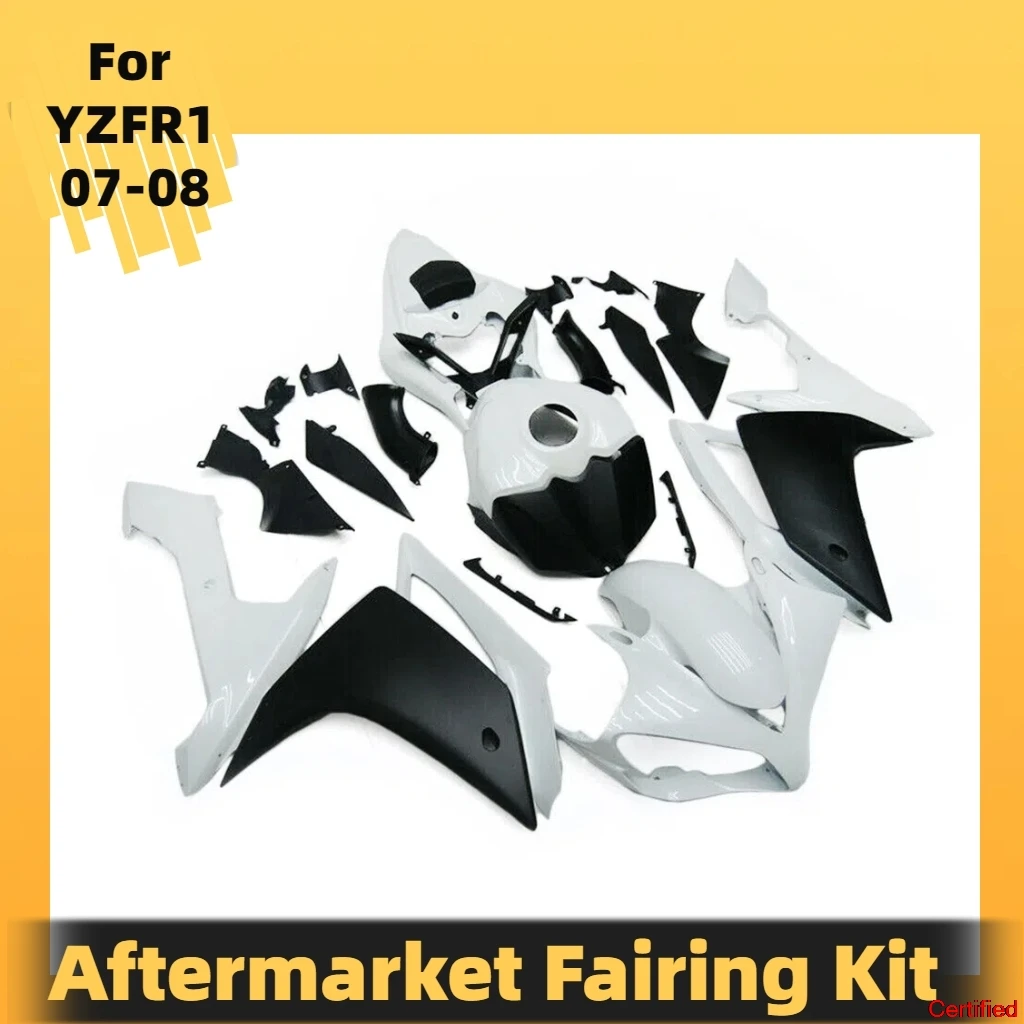 YZF R1 07 08 New Style Fairings for Yamaha YZF R 1 2007 2008 Motorcycle Refitting Body Racing Free Custom Fairings Kit