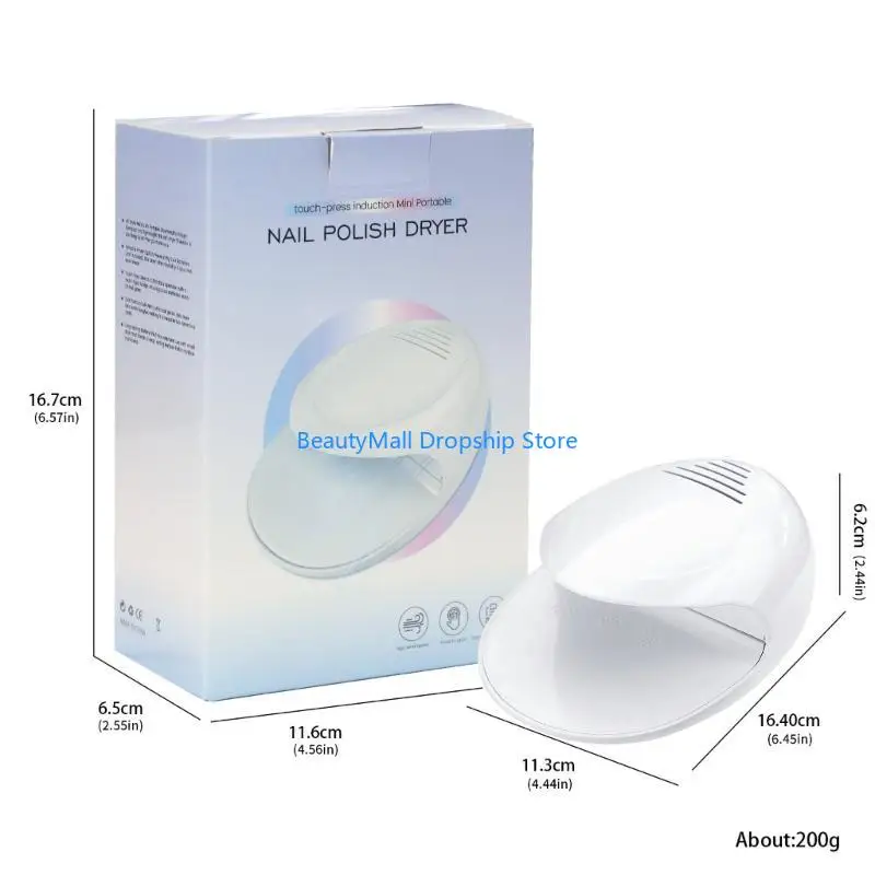 Strumento asciugatura della per chiodi per chiodi batteria da 40JD per viaggi e uso domestico