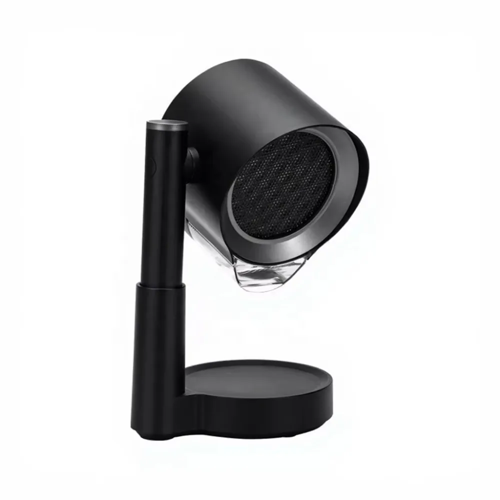 Portable 3-speed smoke exhaust desktop range hood with detachable aluminum grease filter