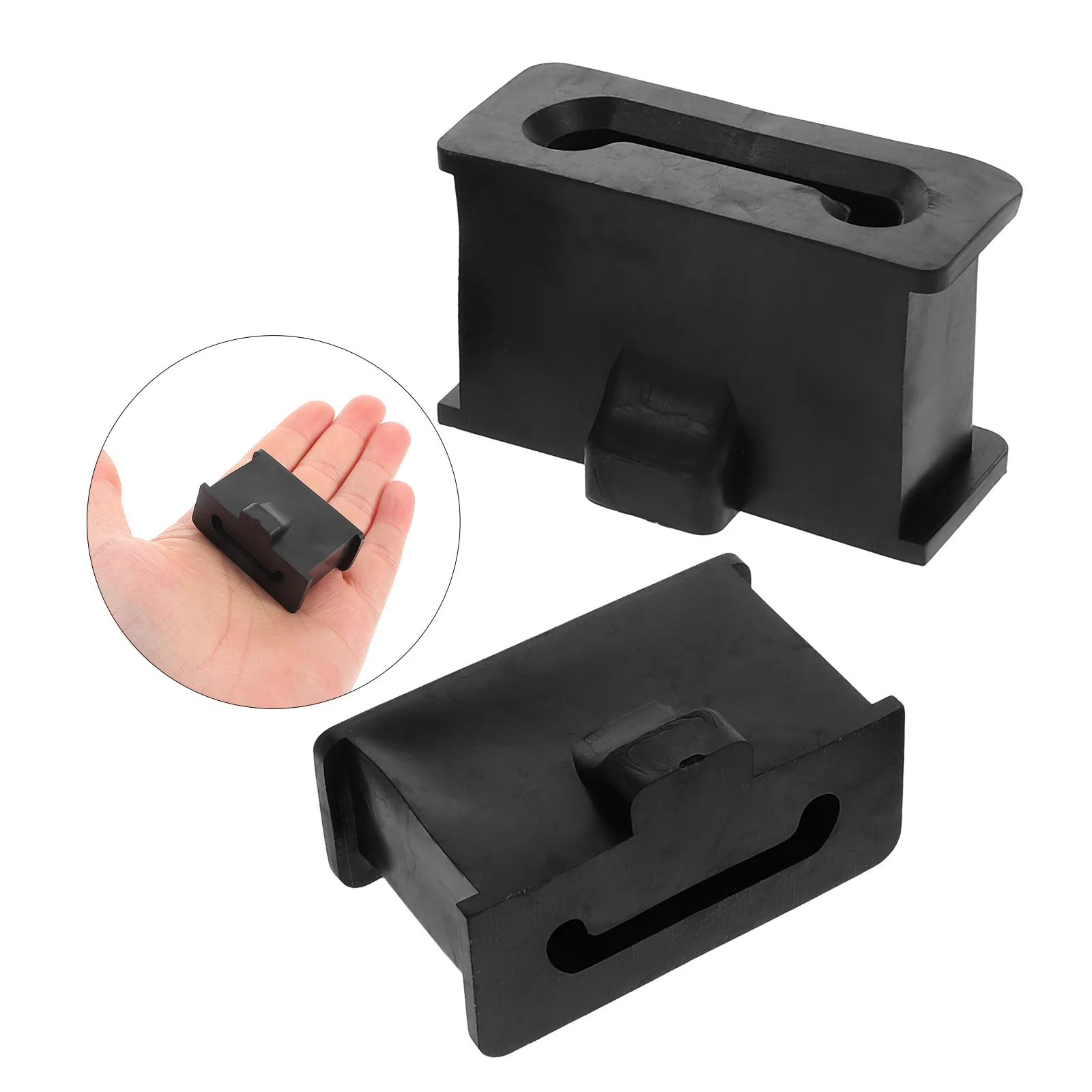 

1Pair Rear Air Cushion Exhaust Muffler Saddlebag Shockproof Pad Universal Motorcycle Tail Bracket Vibration Dampening Noise