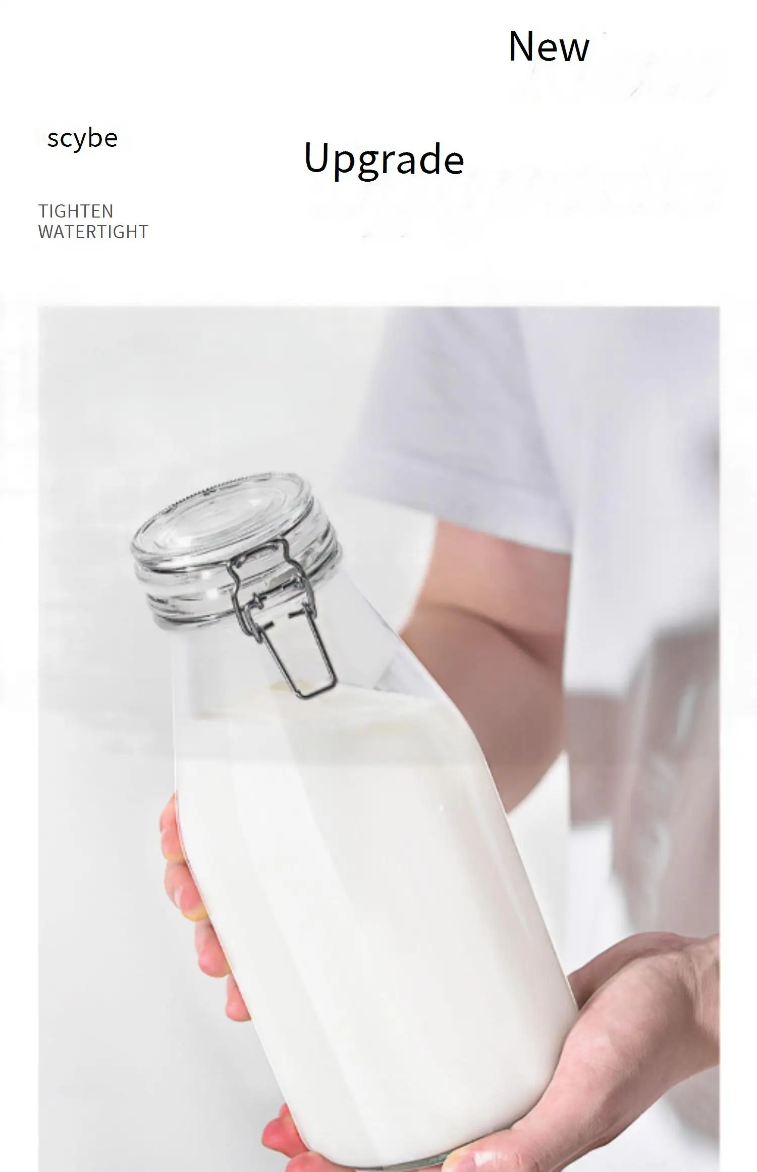 

Glass bottle sealed glass bottle wine bottle empty bottle sealed jar high-grade wine whisky special food grade with lid.