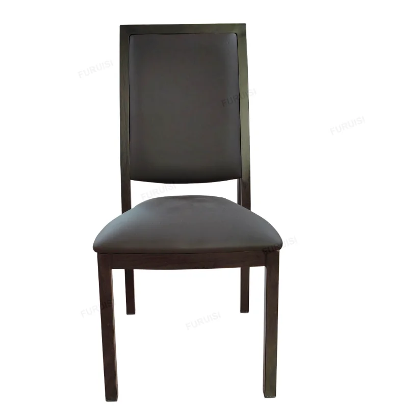 *  Hotel Banquet Chair  Steel or Aluminum Frame Wood Grain Stackable Hotel Chair for Restaurant
