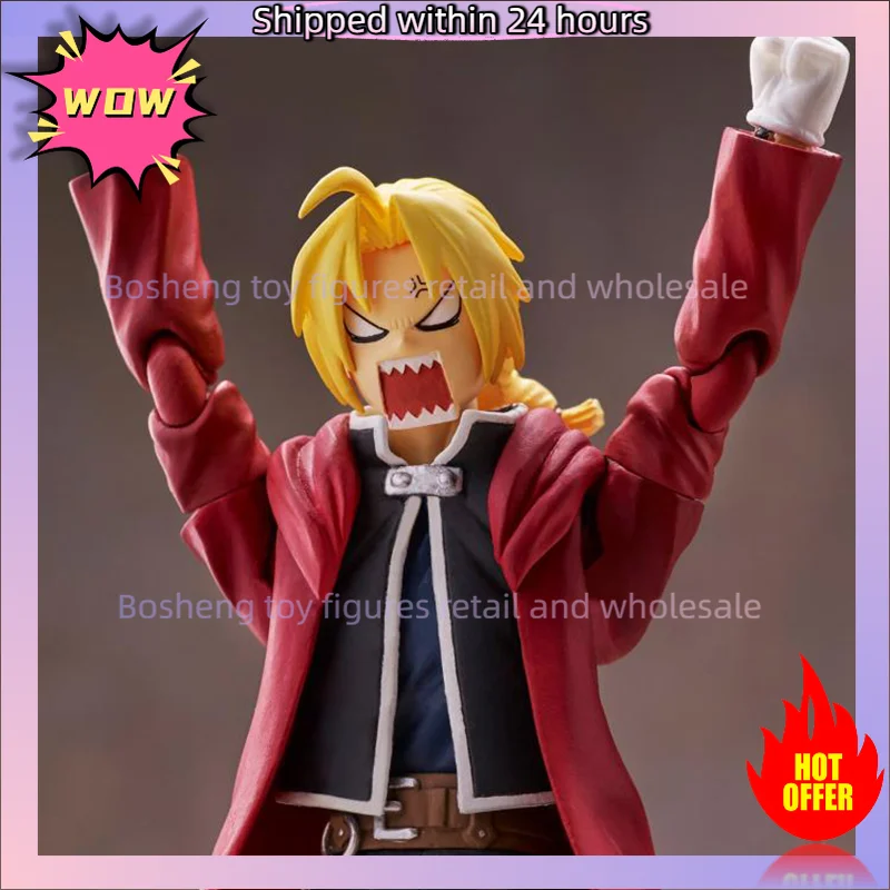 الأصلي Aniplex BUZZmod Fullmetal الخيميائي الإخوان إدوارد إلريك أنيمي في المخزون عمل أرقام جمع نموذج اللعب