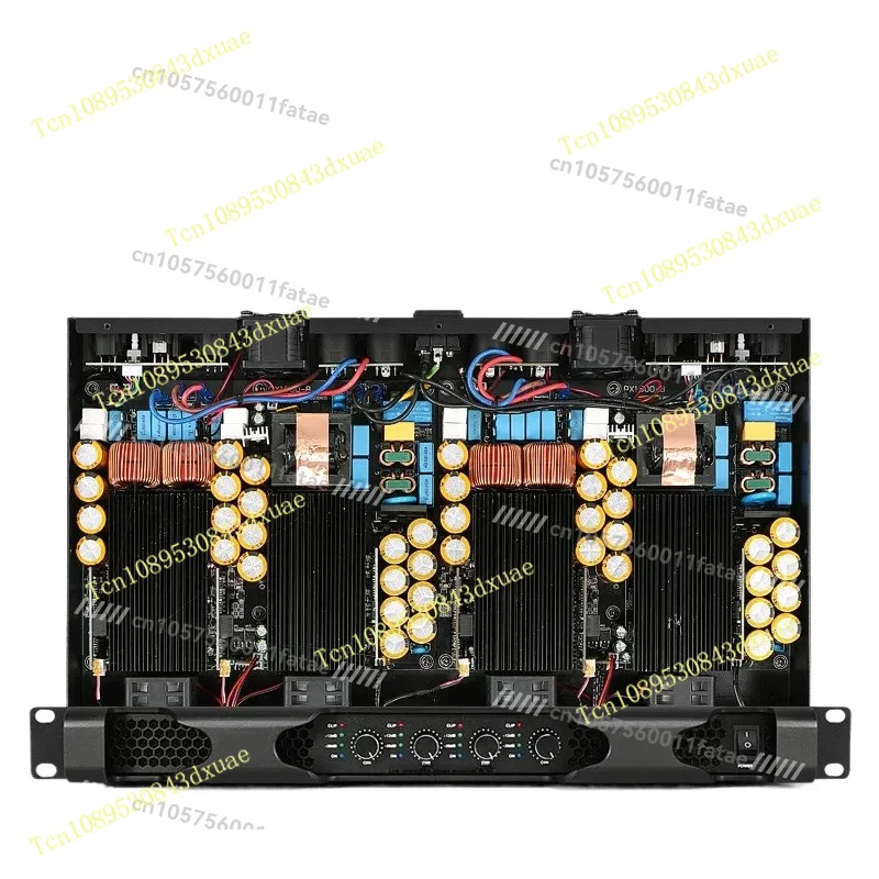 Professional digital power amplifier pure rear stage two-channel household stage fever high power amplifier