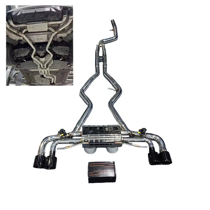 

For High Quality For Bmw B58 G20 G22 M340i M440i 3.0t Factory Valved Exhaust Valvetronic Muffler Auto Performance Parts Exhaust