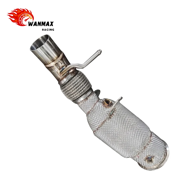 High Flow Performance Exhaust Downpipe for 2014-2016  X3 XDrive28i F25 N20 Engine 4 Door AWD Without OPF 3 Inch