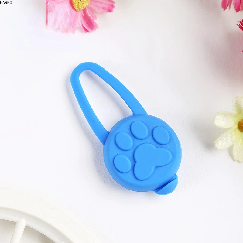 Colorful LED flashlight Dog cat collar Glowing pendant Pet Dog Night Safe Pet Leader Necklace Glowing bright decorative collar