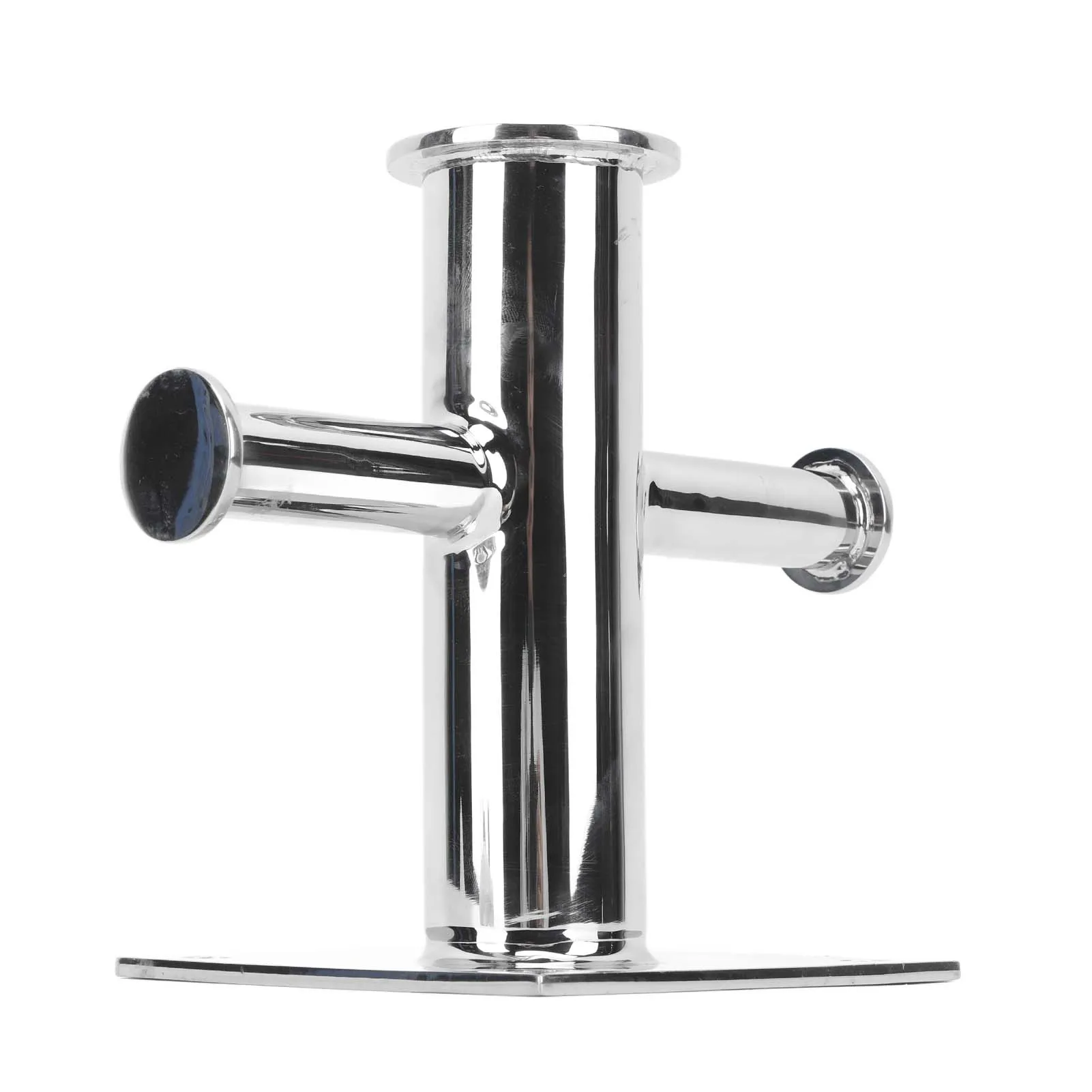 

135mm Single Cross Bollard Heavy Duty Marine Grade 316 Stainless Steel