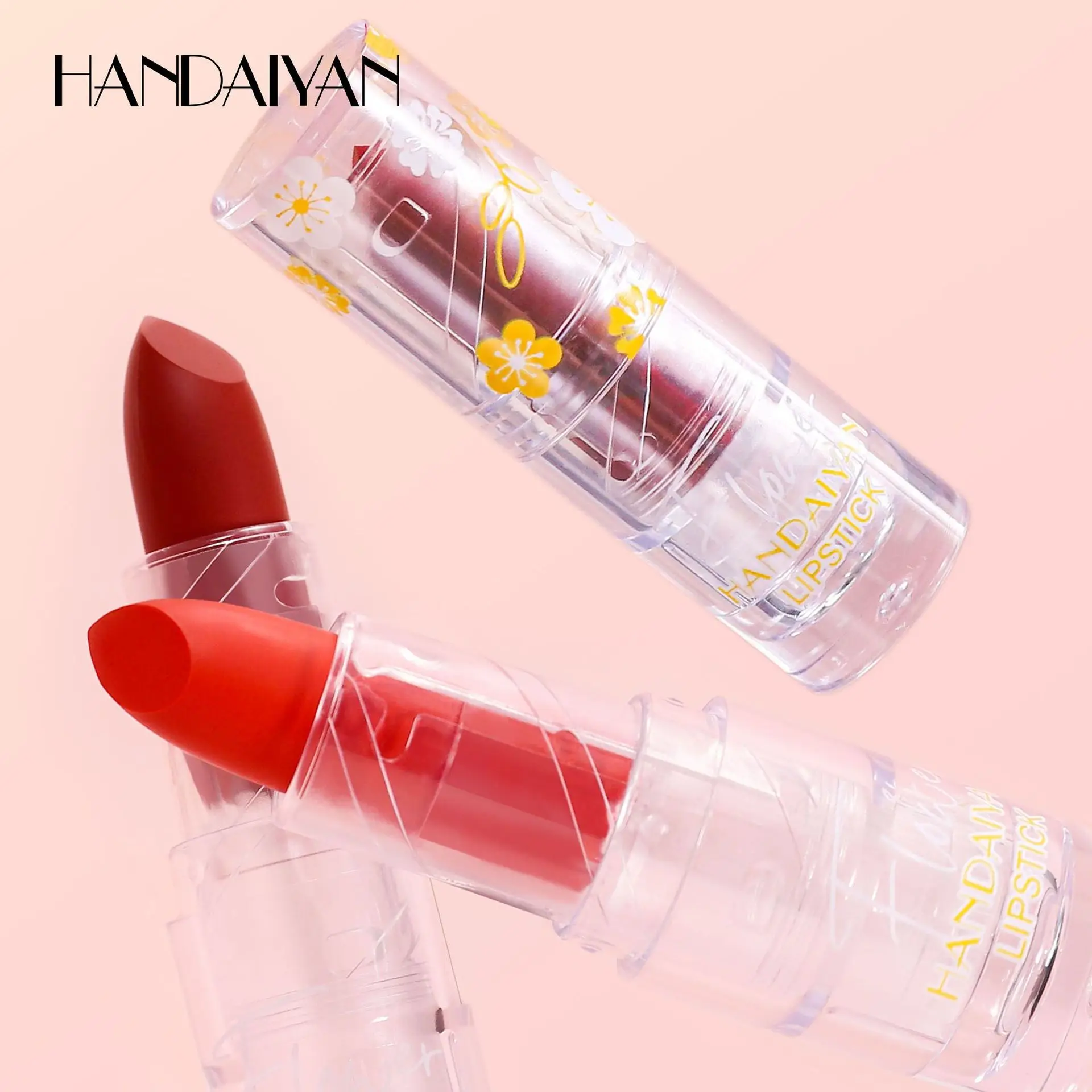 Rossetto opaco a 12 colori Finitura in velluto Impermeabile a lunga durata Formula idratante altamente pigmentata Non essiccante per l'uso tutto il giorno