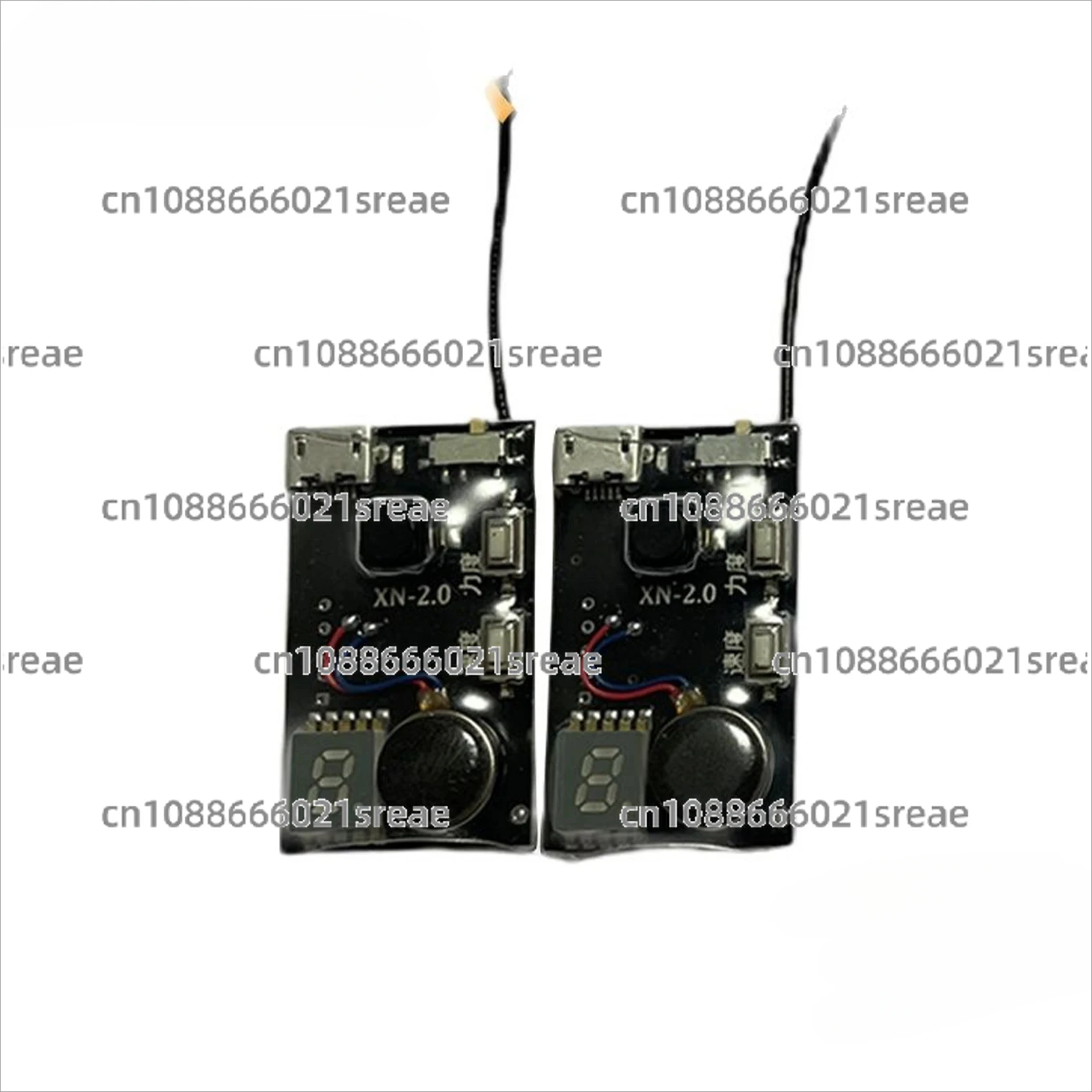 

Two Way 9 Times Wireless Vibration Reminder Foot Button Silent Button Mutual Hand Alarm Two-way Miniature